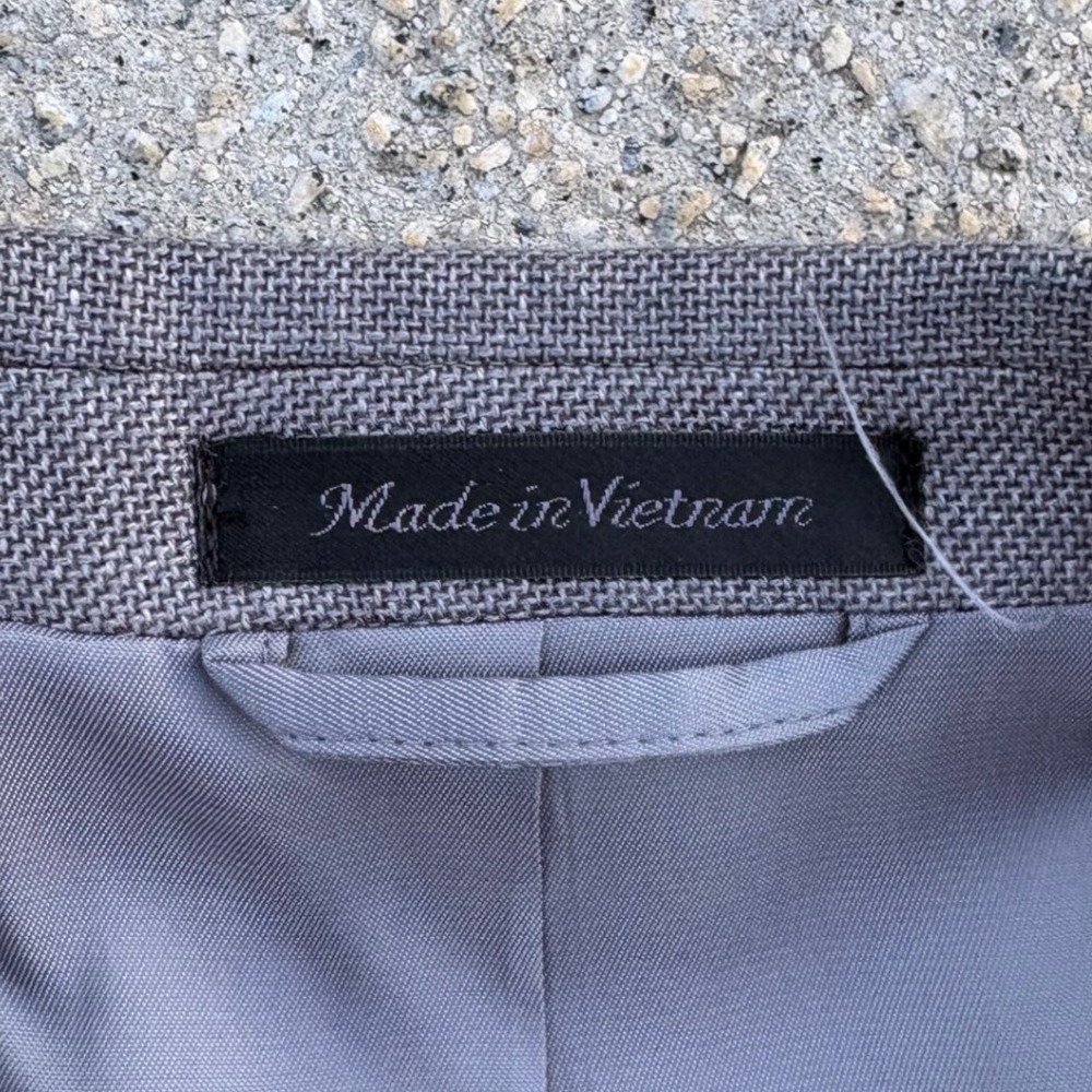 Lauren Ralph Lauren Lexington Blazer Mens 46R Grey Ultraflex LETO14RX0779 New - Picture 2 of 10